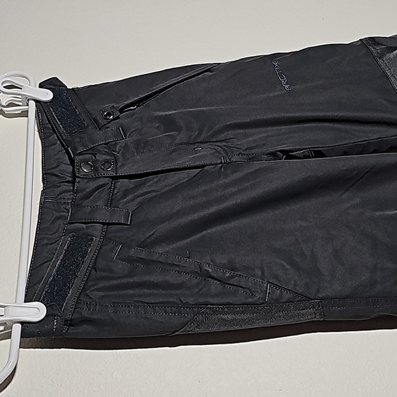 Arctix Youth Snow Pants M Charcoal Gray Insulated Ski Snowboard Outdoor Pockets - Picture 4 of 15